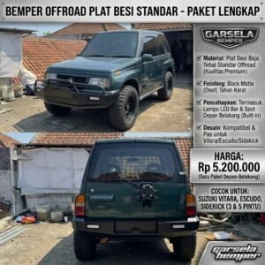 bumper depan dan belakang vitara escudo sidekick model arb